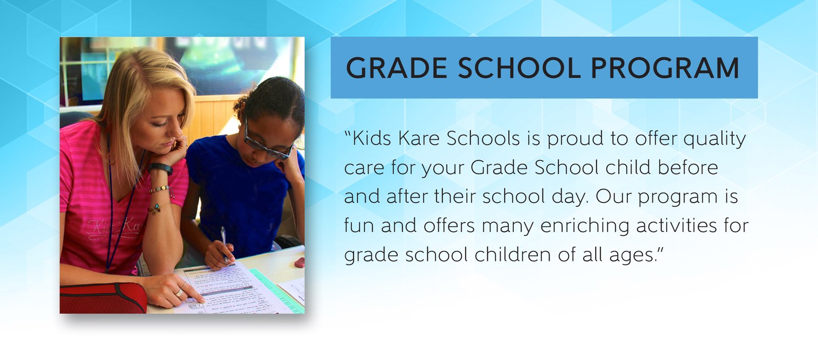 Club Kids Kare · Grade School