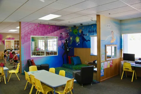 Grade School day at Kids Kare Schools — River Bluff