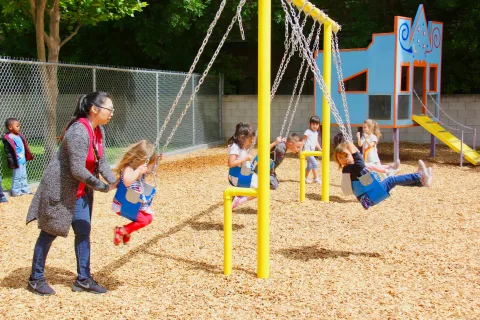 Preschool day at Kids Kare Schools — River Park