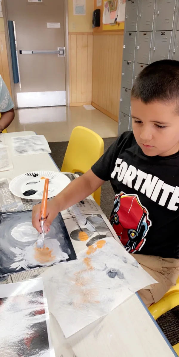 Painting with Ms. Sue