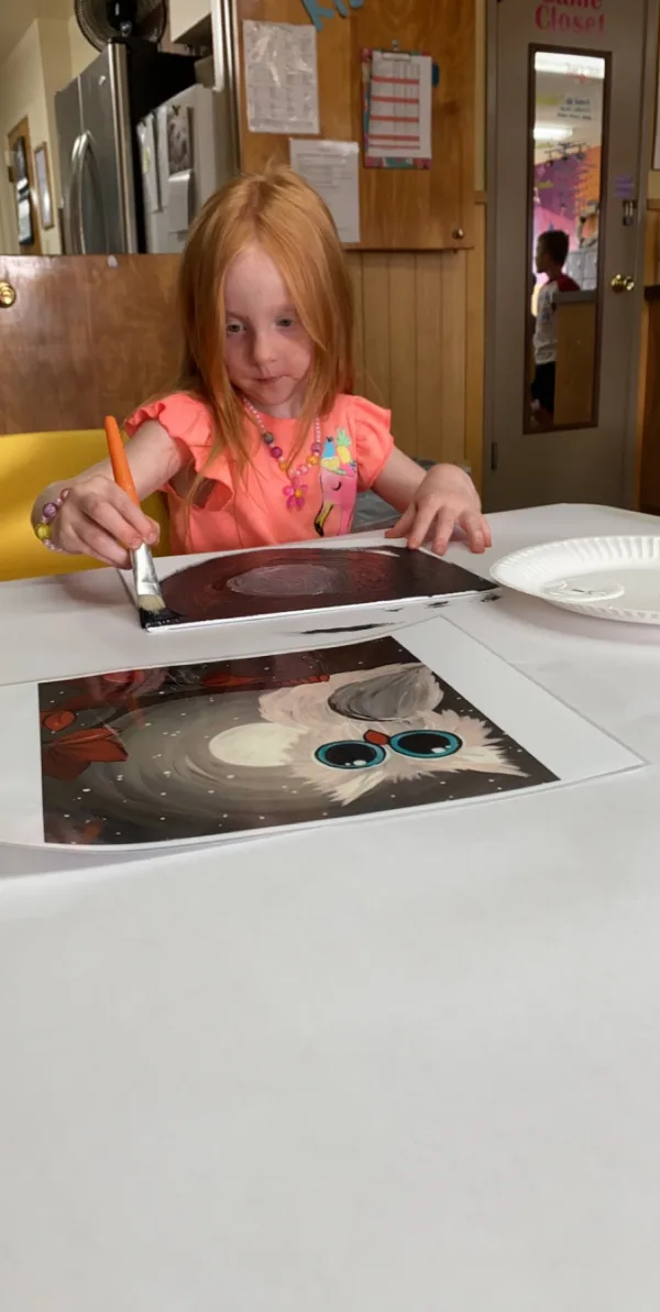 Painting with Ms. Sue