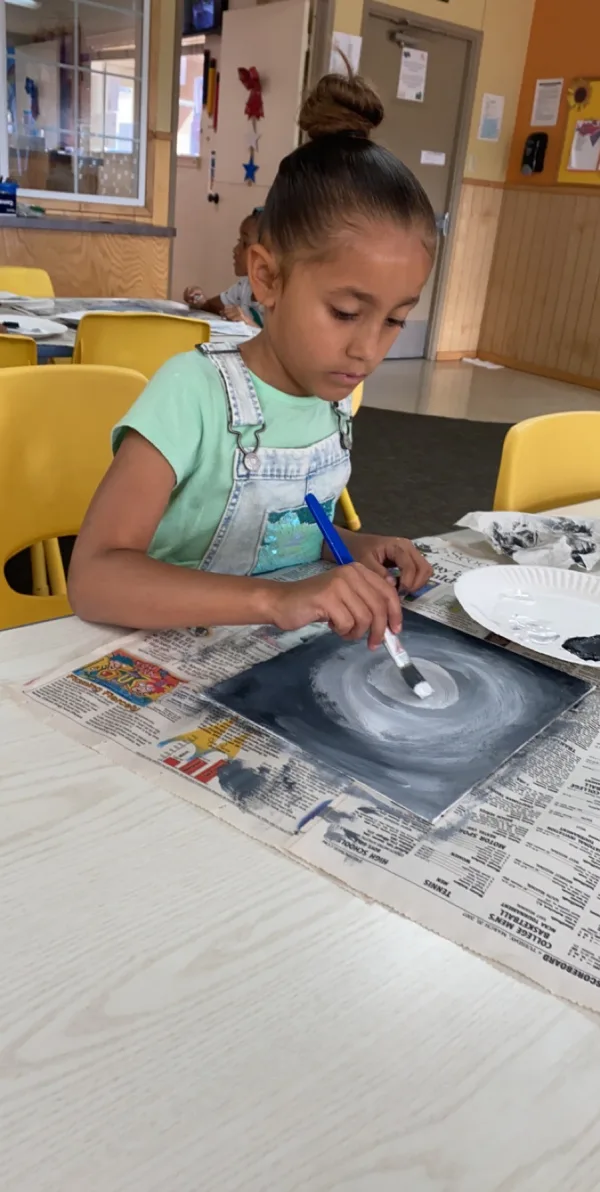 Painting with Ms. Sue