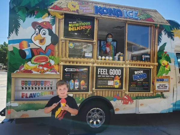 We're the Coolest with our Kona Ice