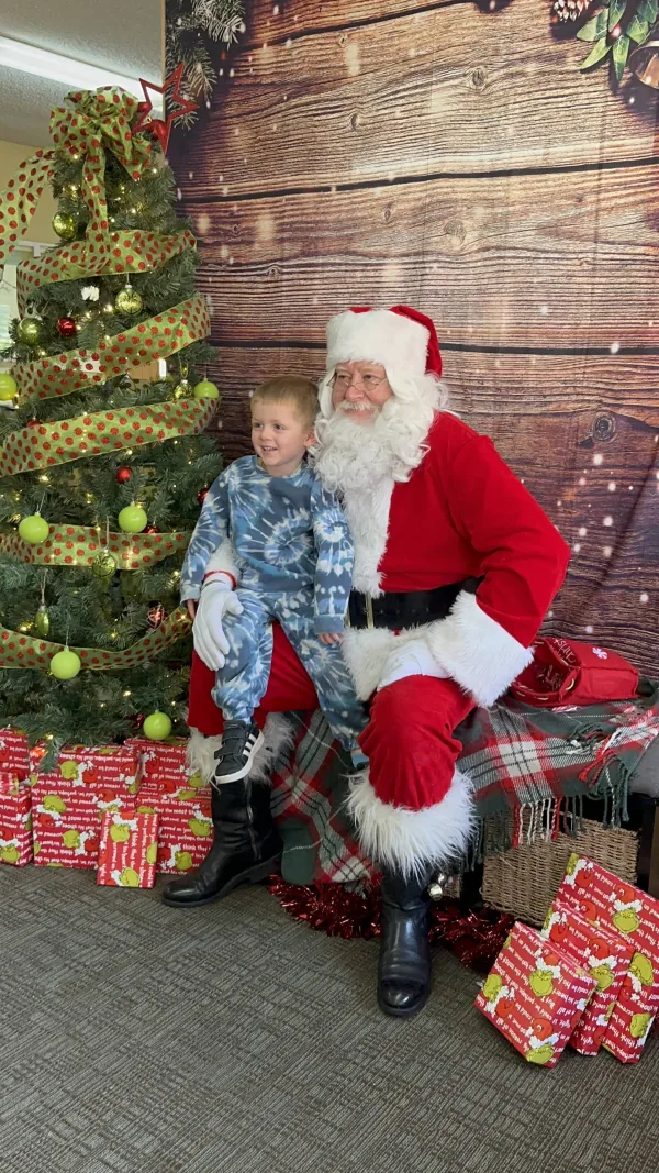 Santa is Coming to Kids Kare Schools